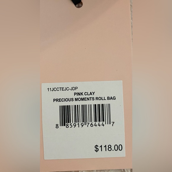 Juicy Couture Crossbody Pink Clay Precious Moments Roll Bag NWT - Picture 5 of 6